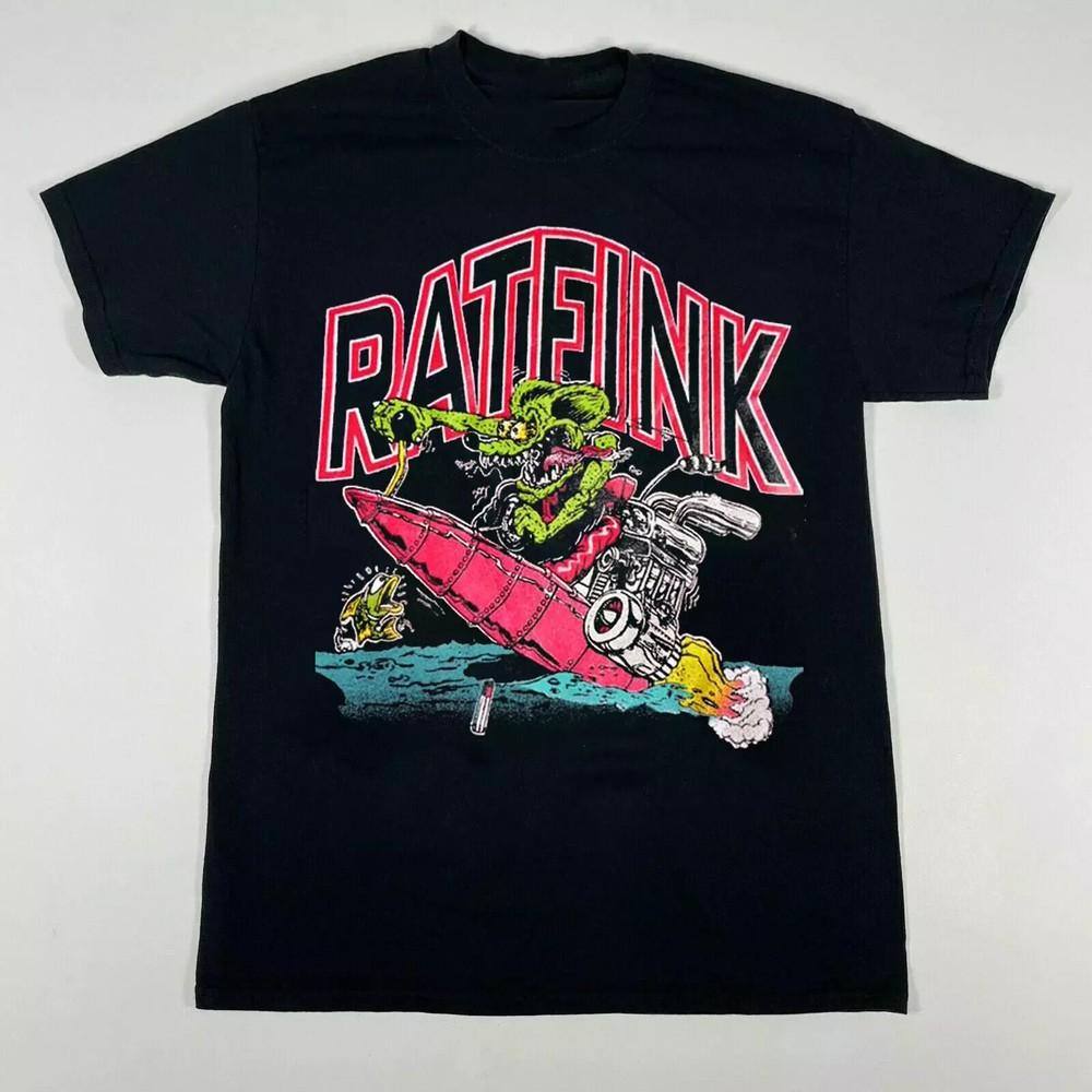 Ed Roth Rat Fink Gift For Fan Black Unisex T-Shirt Unisex T-Shirt