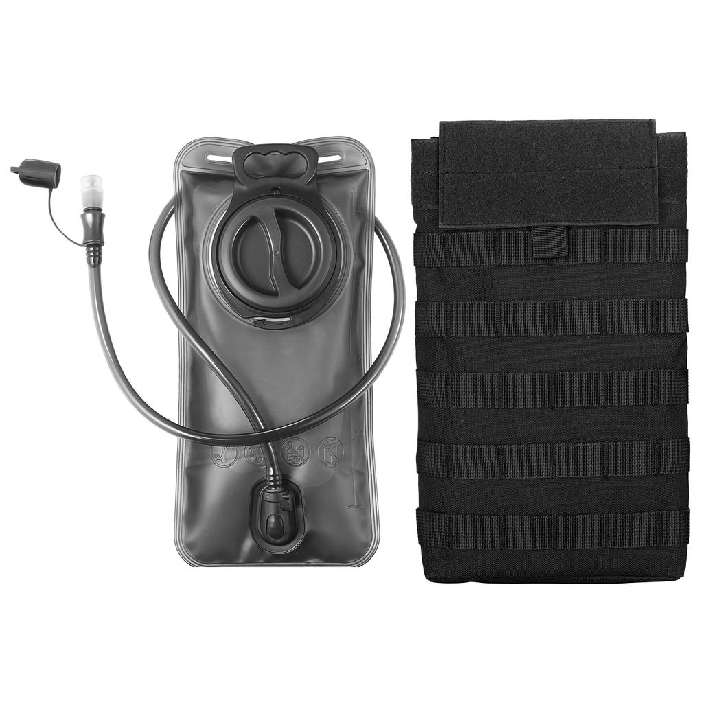 The 1.5L one-key quick-release water bag is equipped with a hanging bag that can be hung on the vest belt and can be used