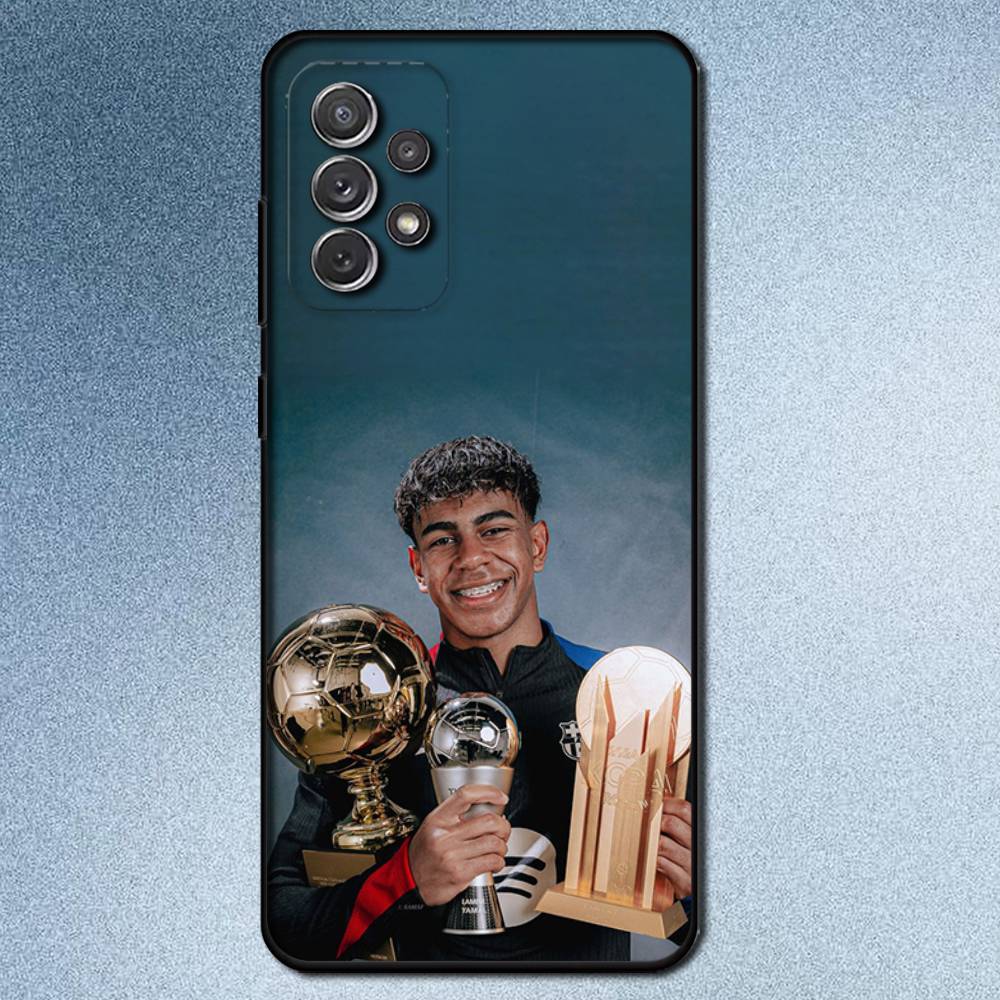 L-Lamine Sport-19 Y-Yamals Phone Case For Samsung S25,S24,S21,S22,S23,S30,Ultra,S20,Plus,Fe,Lite,Note,10,9,5G Black Cover