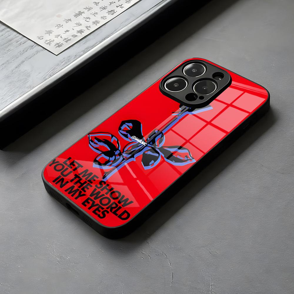 D-Depeche Mode Rock-ES Группа Чехол для телефона Стекло Для IPhone 16 15 14 Pro Max 13 12 Mini 11 X XS XR 8 Plus Для Прекрасного Samsung S 25 24