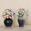 Ручная работа Керамический Имитация Цветка Реалистичный Искусственный Красочный Цветок Декорация Искусственный Цветок со Стеблем DIY Украшение для Вазы