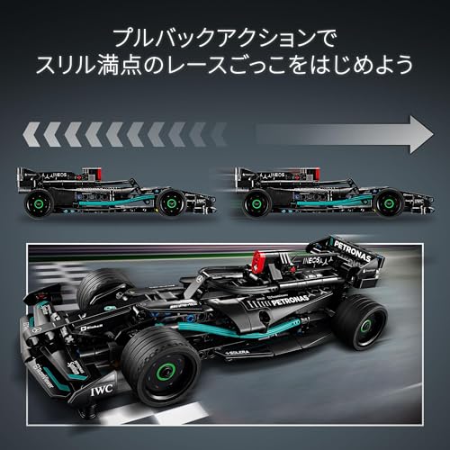 LEGO Technic Mercedes-AMG F1 W14 E Performance Игрушка с механизмом обратного хода Подарок на День Рождения Конструктор Мальчики Девочки Дети 7 лет 8 лет 9 лет