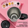 316 Stainless Steel Tumbler Large Capacity Insulated Water Bottle 750mL Vacuum Thermal Coffee Mug Car Cup With Straw Cold Hot Keeping Cup