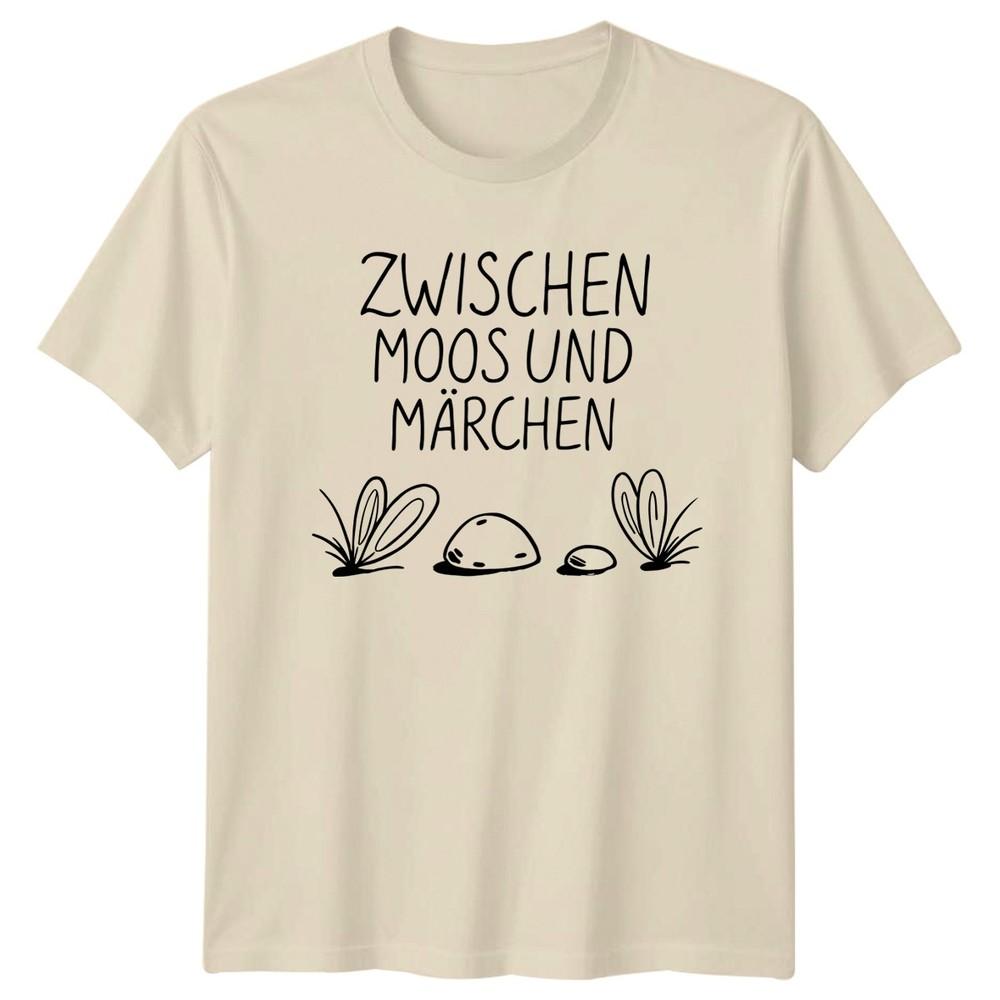 Zwischen Moos Und Mrchen Unisexs TShirt Fairytale Gardening Birthday For Her