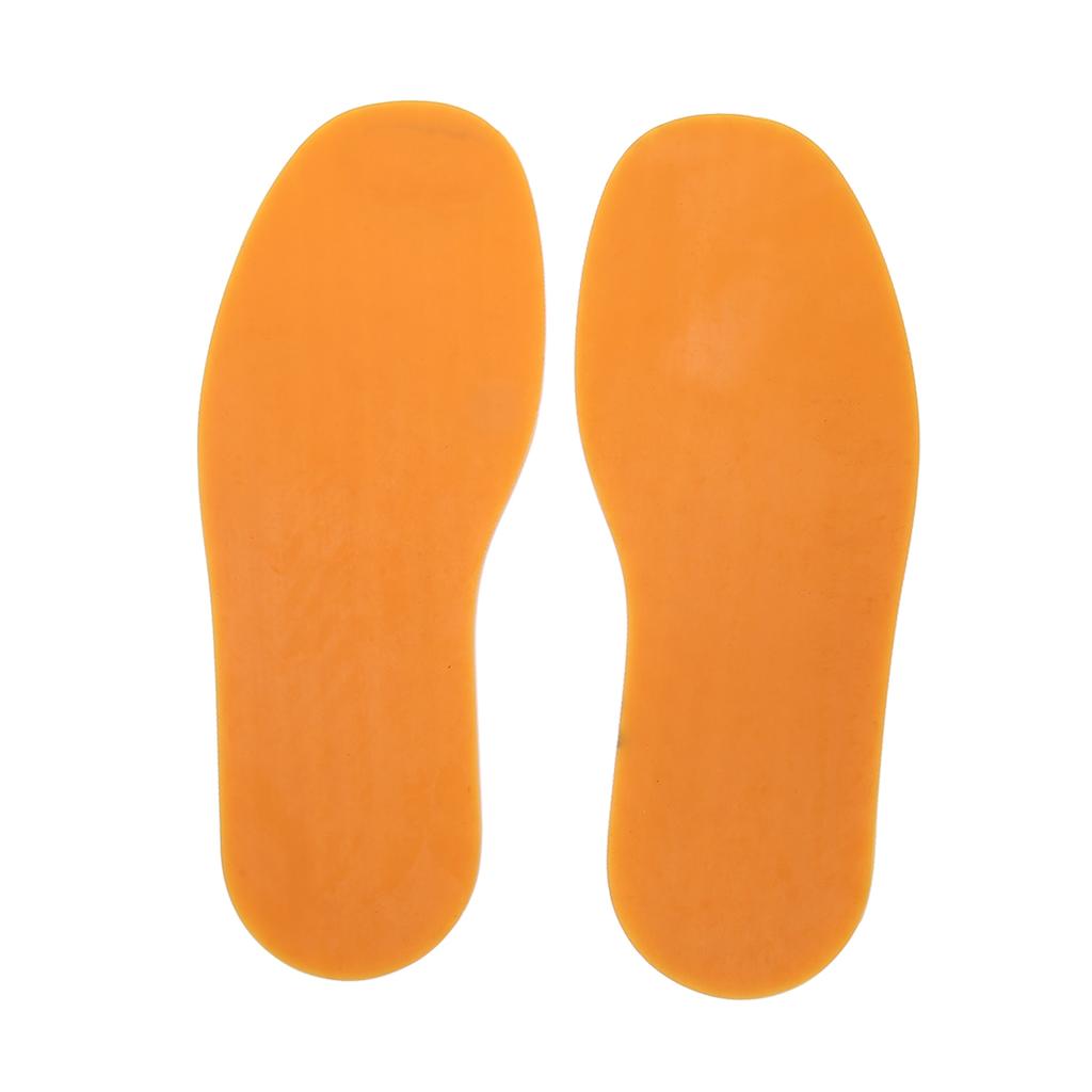 1 пара полных стелек 12,7 дюйма   4,9 дюйма в ширину Противоскользящие Поглощающие шум Резиновая подошва для обуви для ремонта Замены