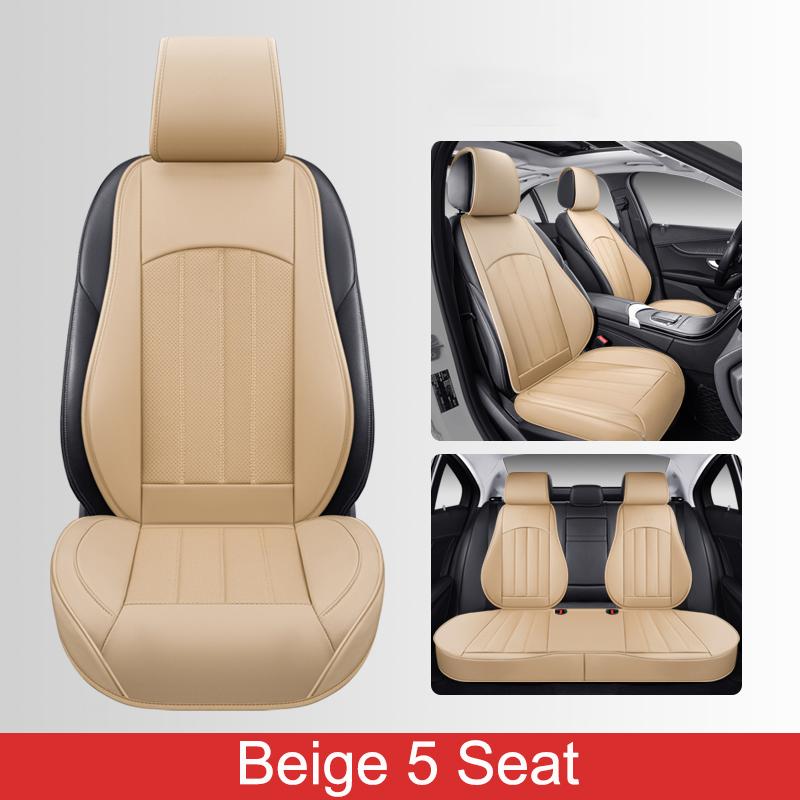 Чехол на сиденье автомобиля из искусственной кожи с полным покрытием для Chery OMODA 5 Tiggo 5 Tiggo 7 Tiggo 8 PLUS Jaecoo J7 Автомобильные аксессуары