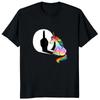Unicorn Middle Finger T Shirt Women Mens T-Shirt Streetwear Tshirts Anime Clothes Four Seasons