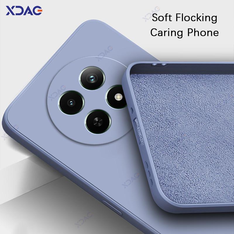 Роскошные чехлы для Realme Narzo 70X 5G квадратный жидкий мягкий силиконовый защитный корпус для телефона Narzo70X модные конфетные сумки