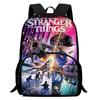 Stranger Things Printed Backpack Stranger Things5 Student School Bag Cartoon Lightweight Front Bag Backpack