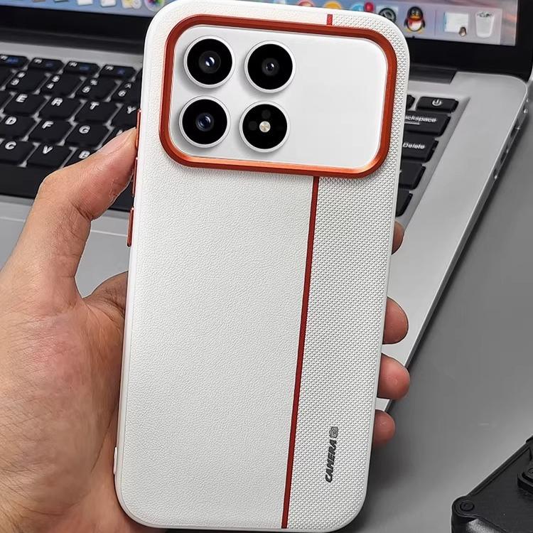 Чехол для Xiaomi POCO F8 Ultra Модный Жесткий Кожаный Чехол-Накладка из ПУ Кожи Защитная Задняя Крышка Для Xiaomi POCO F8 Pro F8Ultra Бампер