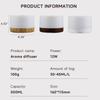 500ml Remote Control Essential Oil Diffuser Desktop Aroma Diffuser Mute Ultrasonic Air Humidifier with 7 Colors Night Light
