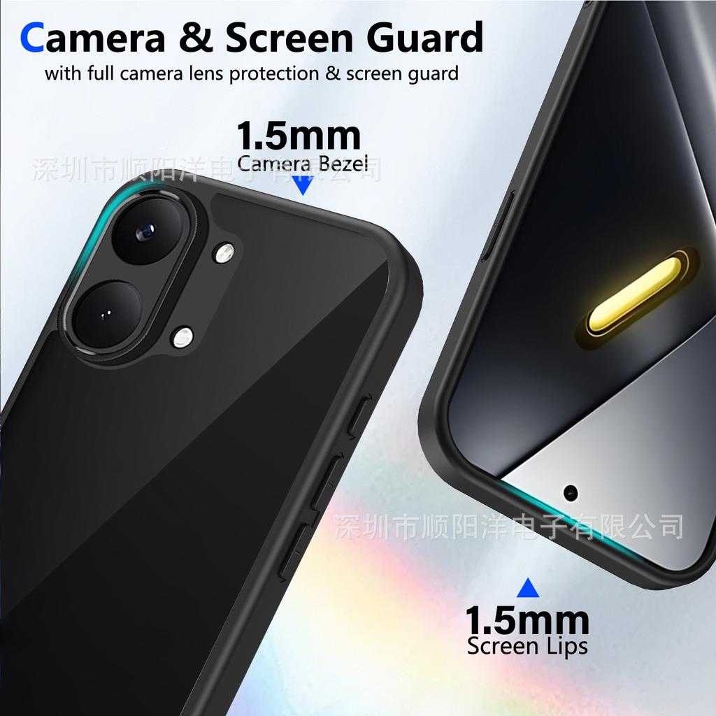 Черный чехол для телефона для Xiaomi POCO X8 ProMax X7 Pro X6 противоударный матовый чехол