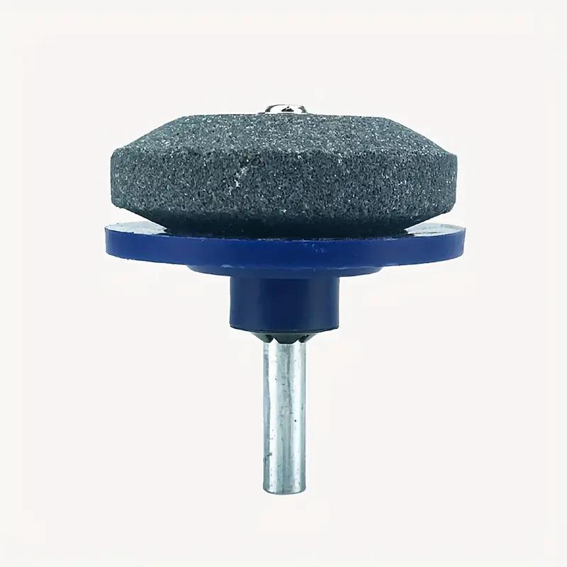 56MM Lawn Mower Sharpener Four-layer Whetstone Lawnmower Blade Sharpener Double Grinding Drill Universal Grinding Drill Cuts