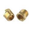 2 шт. Латунная переходная муфта Латунный трубный фитинг Золотой трубный фитинг Адаптер Сантехнические соединения