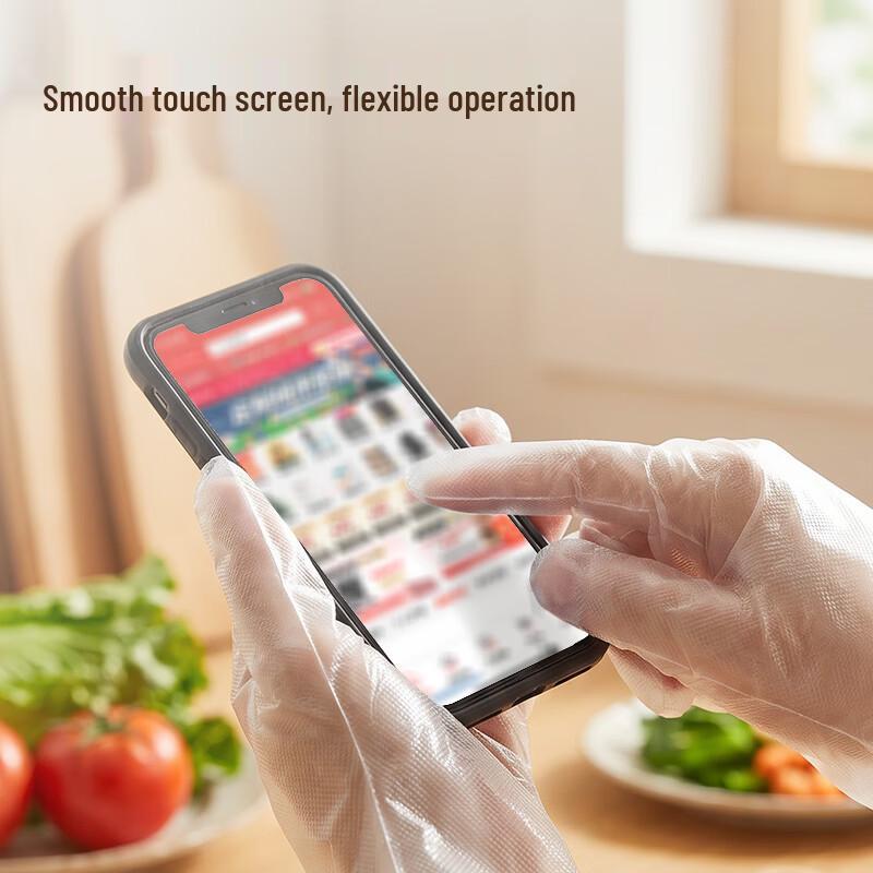 Толстые одноразовые перчатки из ТПЭ, произведенные Jingdong