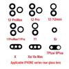 Совместимая задняя стеклянная линза для iPhone 7, 8 Plus, X, XS, XR, 11, 12, 13 Pro, XS Max