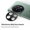 For OnePlus 11 5G Hollow Lens Protector Aluminum Alloy Phone Camera Bezel Cover