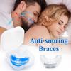 Stop Snoring Bruxism Silicone Mouth Guard Improve Sleeping Teeth Bruxism Sleep Aid Anti-Snore and Apnea Device To Anti Snoring