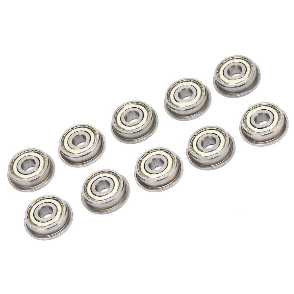 10 шт. шарикоподшипник для принтера мини металлический двойной щит фланец 3D печать механические детали