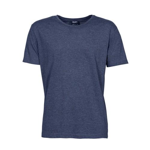 Tee Jays Мужская городская меланжевая футболка с коротким рукавом