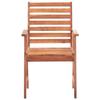 Maison Exclusive - Chaises à manger d'extérieur lot de 8 Bois d'acacia massif