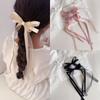 2pcs Sweet Lace Ribbon Hair Clip for Girl Chic Korean Bow Hair Pin for Children Braid  Hairclip Hair Styling Kids Headwear