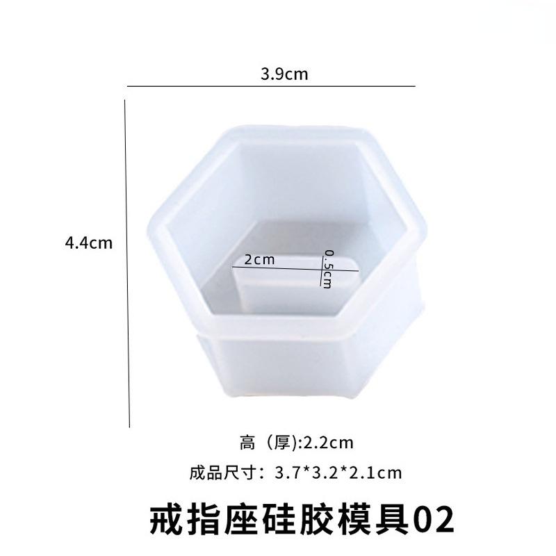 Форма для кольца из эпоксидной смолы своими руками, держатель для кольца, силиконовая форма для хранения