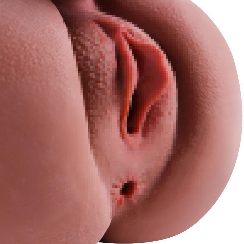 Реалистичная грудь+пенис+влагалище + анус 4-в-1 Мужчины Женщины Гей TPE Полутело Секс-кукла Мягкая Реалистичная Кожа Игрушка для взрослых Мастурбатор Продукты