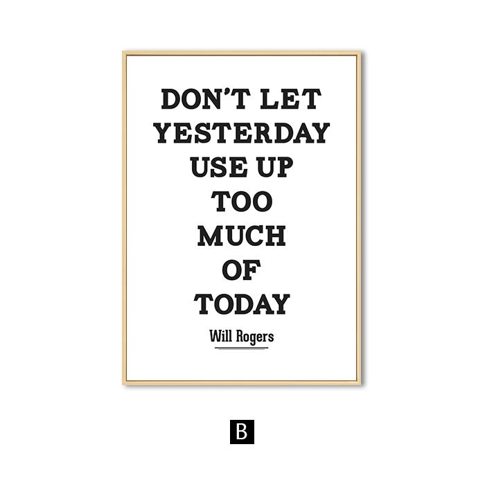 Современные мотивационные черно-белые цитаты, холст, живопись, минималистичные настенные художественные постеры и принты, декоративная картина для гостиной