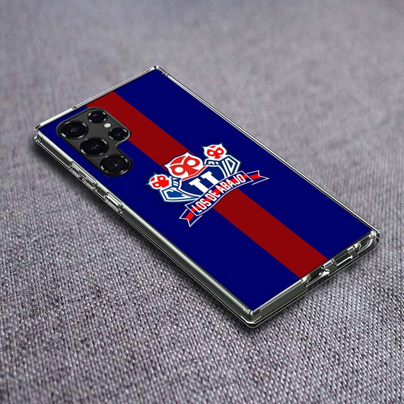 Fondo U. De Chile LOGO Phone Case For Samsung Galaxy S24 S23 S21 S20 FE S22 S26 Ultra S25 Edge S10 Plus Cover Clear TPU Capa She