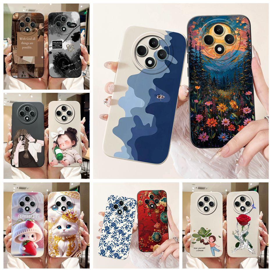 Чехол для Oppo Reno 12F 5G Reno12 FS CPH2637 Новый модный чехол с рисунком в виде конфет Матовый чехол для телефона Для Oppo Reno12 F 4G Reno12F Fundas