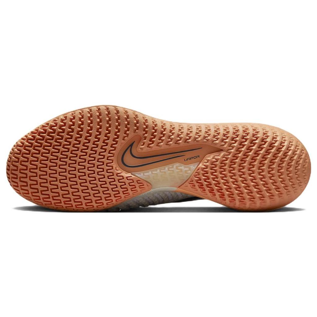 Nike Court React Vapor NXT White Orange Trance Мужские кроссовки Light-Bone Khaki CV0724-103