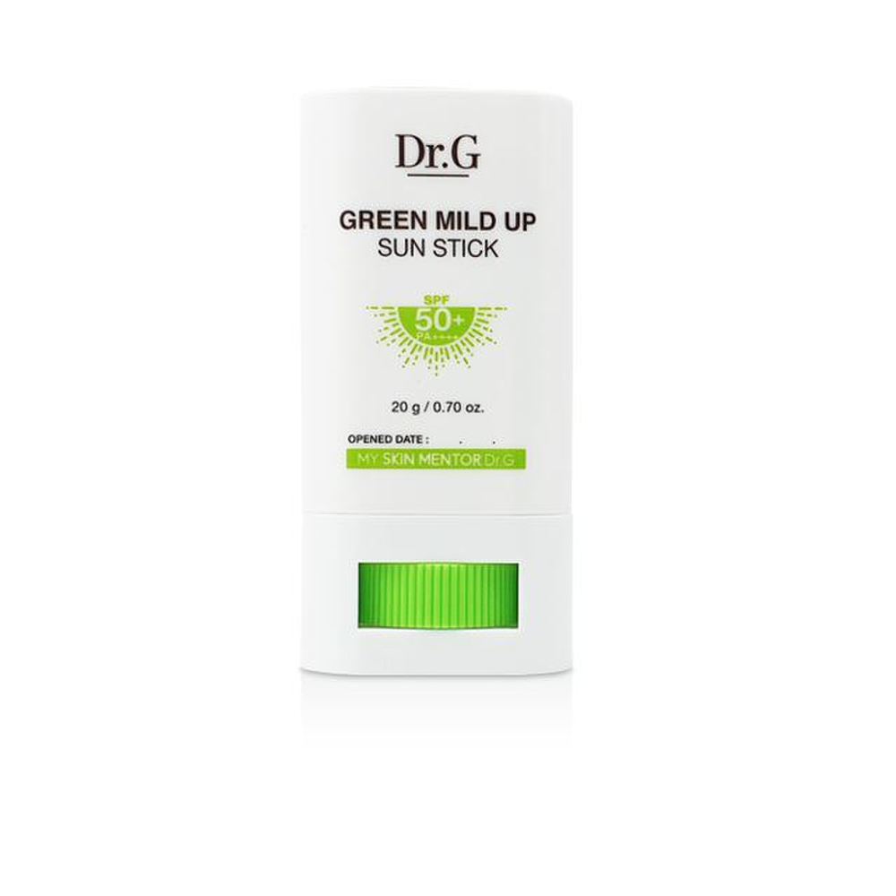 Зеленый солнцезащитный стик Mild Up 20г (SPF50 +)