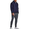 Under Armour Однотонная куртка с капюшоном и длинными рукавами на молнии, мужские куртки, синяя 1372651-410
