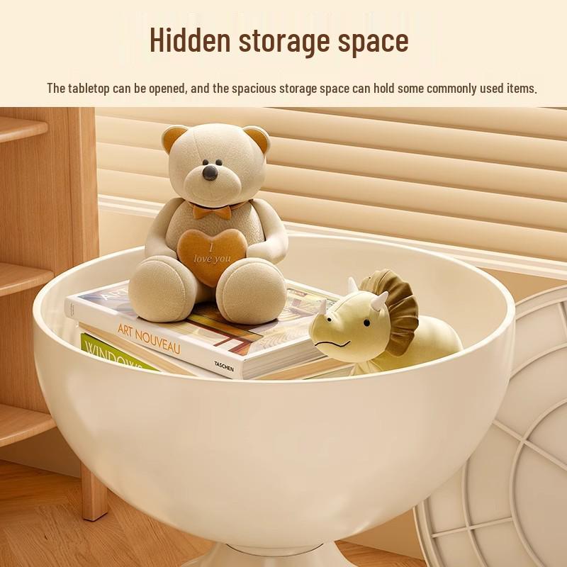 Современный минималистичный прикроватный и кофейный столик: Простой, креативный дизайн для спальни, гостиной, балкона или угловых пространств.