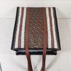 [Pre-Owned] Monogram Medium Brown Coated Canvas TB Tote Bag With Gold Hardware - Very Good #1N8NGS3