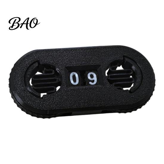 Spin Counter Lock Life Counter, 3D Printed Digital with Elastic Buckle, Two-Digit Health Number Wheel Tracker for Privacy Protection Home And