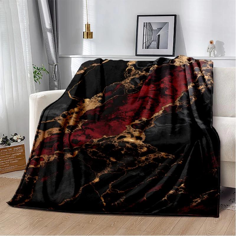 2026 New Style Luxurious Nature Marble Colour Blanket,Soft Throw Blanket for Home Bedroom Bed Sofa Travel Picnic Cover Kid Gift