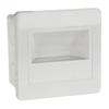 Square White LED Wall Light with 2W Microwave Sensor (EQ. 16W) 4200K Dim. 86x86mm
