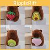 Adorable Capybara Plush Keychain Cute Animal Doll Gift For Kids 12cm Perfect For Collecting