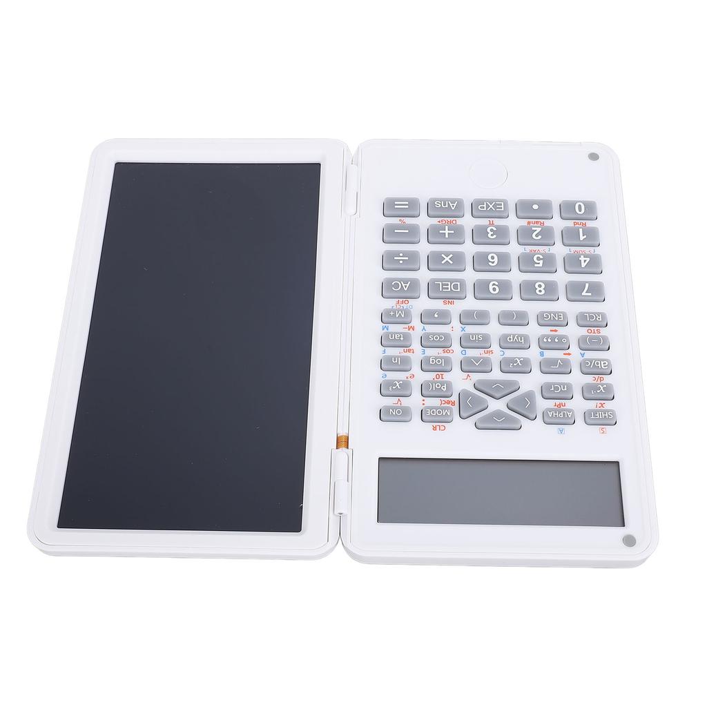 Desktop Scientific Calculator 2 Line Display with 6 Inch LCD Writing Tablet Foldable Calculator for