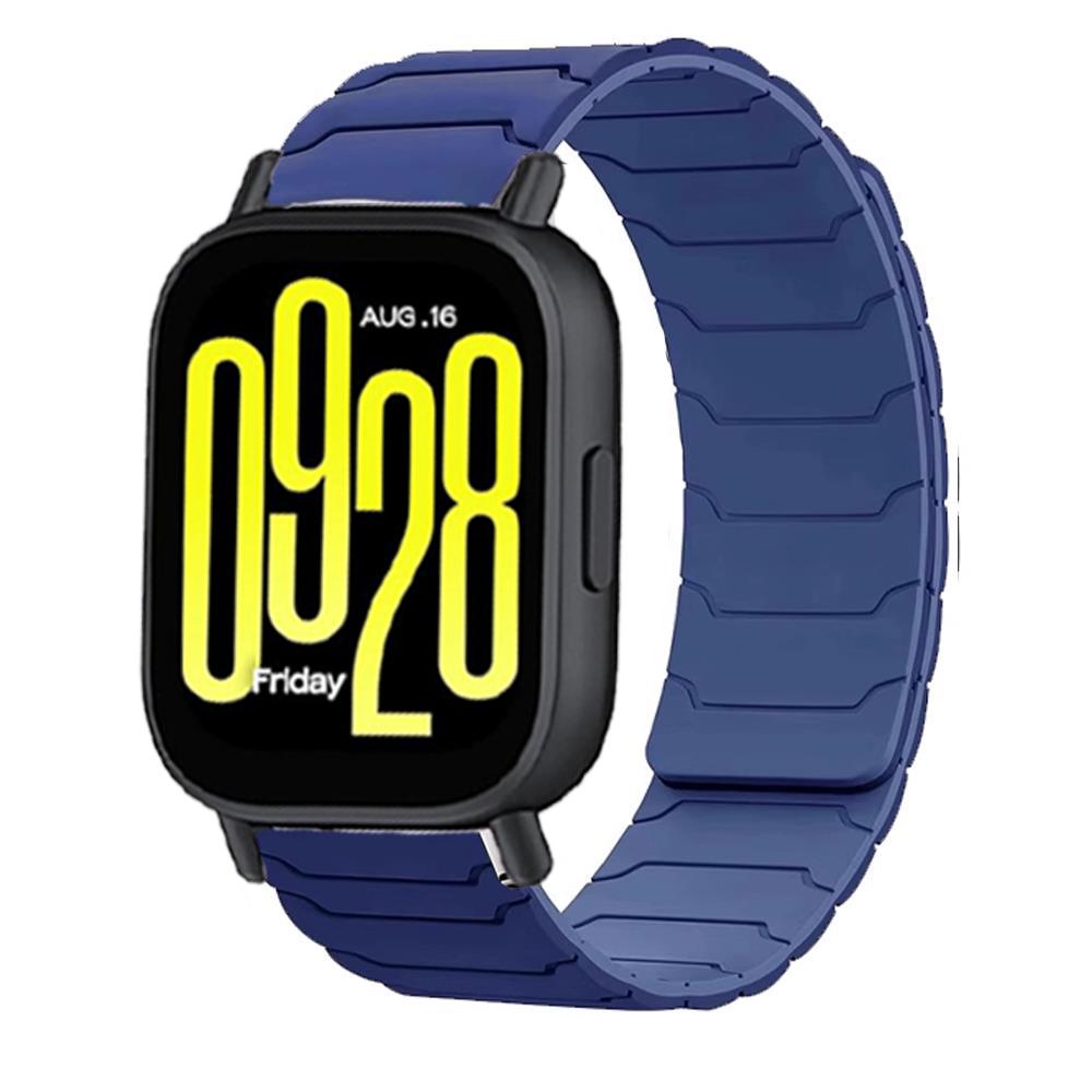 22-мм ремешки для часов Для Xiaomi Redmi watch 5 active/5 lite Спортивный Магнитный Силиконовый ремешок Браслет correa Redmi watch5 active ремешок