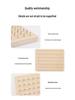 Wooden Geometric Shapes & Pegboard Educational Puzzle Toy for Early Childhood Development