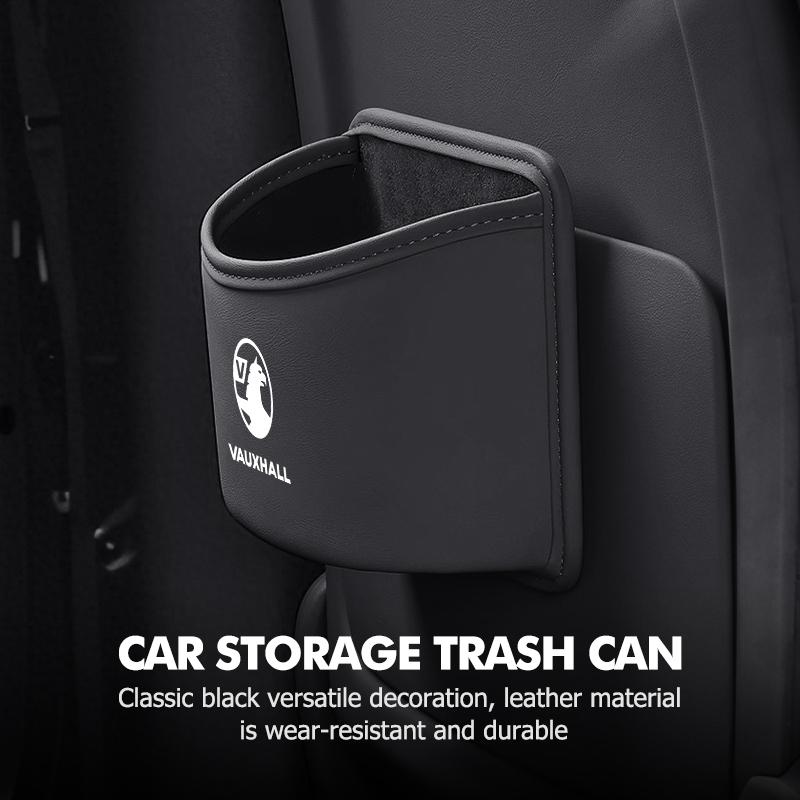 Car Trash Can Hanging Box Storage Bag Organizer Accessories For Vauxhall Vivaro Opel Corsa Dokker Lodgy Logan i999