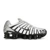 Shox TL Унисекс Металлический Серебристый Белый Волк Серый Черный HQ4049-001