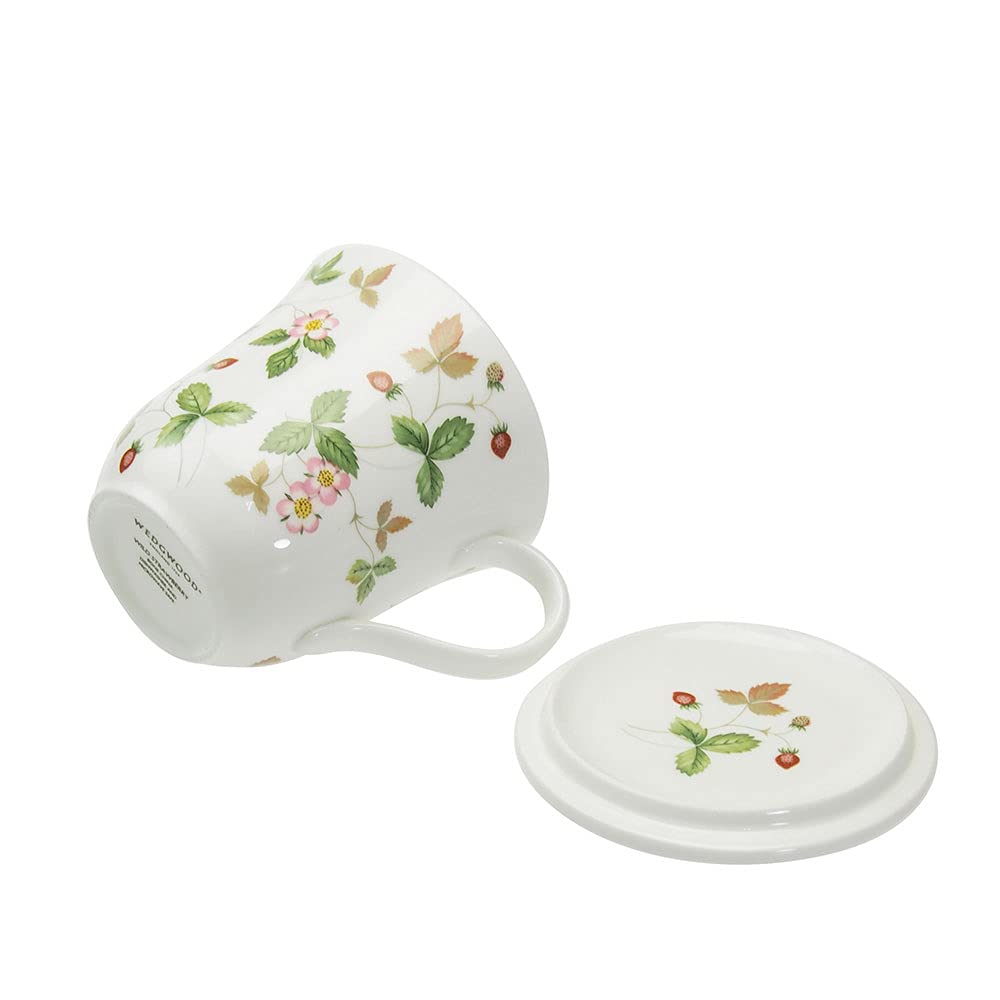 Кружка Wedgwood Wild Strawberry с крышкой [Б/У]