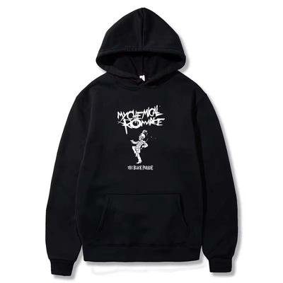 My Chemical Romance Mcr Band Printed Осень Зима Толстовки Свободные Удобные Панк Эмо Рок Модные Женские Топы