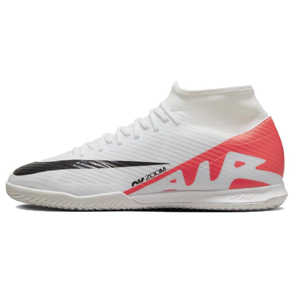 Nike Zoom Mercurial Superfly 9 Academy IC Ready Pack Unisex Sneakers White Bright-Crimson Black DJ5627-600