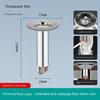 Floor Drain Deodorant Device Bathroom Balcony Kitchen Sewer Fault Extension Tube Insect-Proof Anti-Return Water Universal Sealing Cover