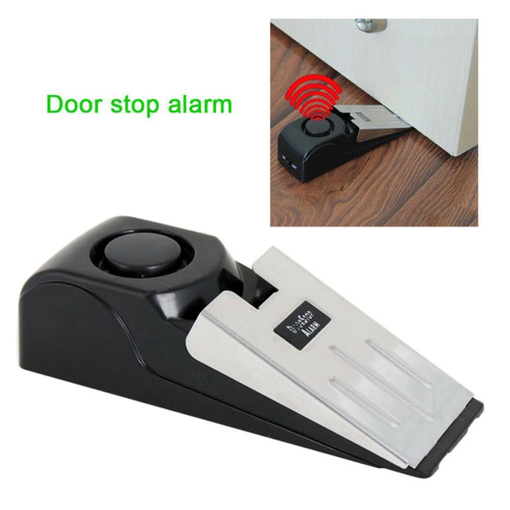 System Anti-thief Induction Alarm Burglar Alarm Security Alert Detector Door Stop Door Block